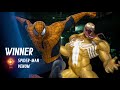 Yellow Spider-man and Venom vs Spider-man and Venom - MARVEL VS. CAPCOM: INFINITE