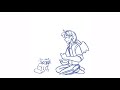 TODAY IM PLAYING ROCK PAPER SCISSORS WITH MY CAT - Quackity Animatic