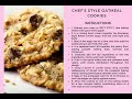 Recipe | Oatmeal Cookies