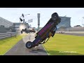 Satisfying Racing Rollover Crashes #54 | BeamNG Drive