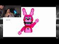 My Mom guesses FNAF characters! 1
