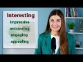 Overused English Words | Use These Advanced Synonyms and Speak Like a Native Speaker