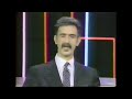 Frank Zappa Town Meeting - Sally Nevius - KOMO - Seattle, Washington September 29, 1985  - 1st Gen