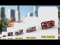 LEGO Fire Trucks in Different Scales - Comparison