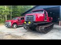 Ford F-800 Cummins Off-Road Wrecker on tracks. The end all be all Off-Road Wrecker.