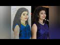 How to draw a portrait of a beautiful lady by Aditee Creations