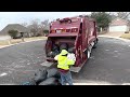 FULL Garbage Truck FRIDAY! WE FILL THE GARBAGE TRUCK!!!