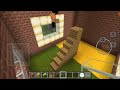 We built A HOUSE! on minecraft