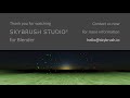 Skybrush Studio for Blender Tutorial 2 - First drone show: takeoff and land