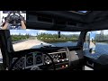 Straight Piped Kenworth W900 - American Truck Simulator | Thrustmaster T300RS