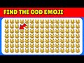 FIND THE ODD EMOJI in 22 Seconds (Emoji Quiz)