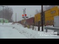 The Creepiest / Spookiest Train Horn Ever!! Pan Am Railways SEPO With Ex-BN HLCX SD40-2 Leading!!