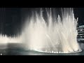 Dubai Fountain Show 2024 | Michael Jackson Thriller | 4K Video | Dubai