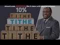 TITHING - BEST EXPLANATION   Dr Myles Munroe
