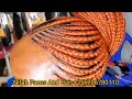 HOW TO: THE EASIEST METHOD FOR PENCIL / CORNROWS BEGINNERS DON'T MISS