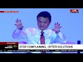 Jack Ma addresses the Inaugural SA Investment Summit Dinner