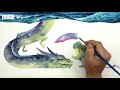 ERUDAart 30-Watercolor-Art of book illustration-Speedpainting