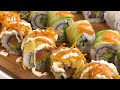 How to make 7 Types of Sushi | Japanese Food | The Far East Cuisine