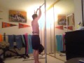 270 lb. weighted pull-up (167 lbs. bodyweight + 103 lbs. iron)