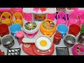 6 Minutes Satisfying with Unboxing Hello Kitty Sanrio Kitchen Set | Tiny Pink Toy Cooking Game Set