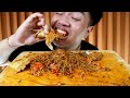 MUKBANG MIE GACOAN LEVEL 8 EXTRA AYAM GEPUK PAK GEMBUS BANJIR 100 CABE