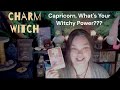 CAPRICORN WHAT IS YOUR WITCHY POWER? #witchcraft #wicca #witchy