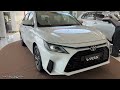 New Toyota Vios  ( 2024 ) - 1.3L Luxury Sedan | Super White II Color