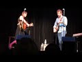 Jill Andrews with Josh Oliver at the Bijou Theatre, Knoxville, Tennessee, 1/14/12 - 
