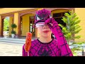 PRO 5 SUPERHERO TEAM || Spider-Man Party On The Swimming Pool ( Nerf Gun , Balloon , Food... )
