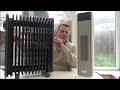 Pelonis 23 Inch Tower Heater Review and Demonstration