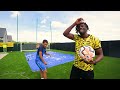 SLIP N SLIDE FOOTBALL vs. KID RONALDO!!