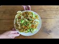 Chicken Chowmein pinoy style “Pancit Canton “ for afternoon snack. Less than 25 mins cooking.