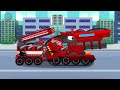 All Fighting Styles of Steel Monsters - Tank Cartoon Final Episode | Armor animation