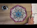 Quietly Coloring ✨ ASMR ✨ Master’s Touch markers, Mandala Meditation
