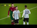 eFootball 2023 (Version 2.2.0) - Portugal vs. Argentina - World Cup 2022 Final Match | PS5™ [4K60]