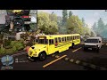 Ultimate School Bus Driving Experience - Bus Simulator 21 | G29 Steering Wheel Gear Shifter Gameplay