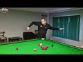 The Snooker Cue Action