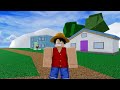 Blox fruits, Noob To Pro as Luffy but all NPCs are alive
