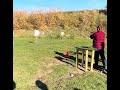 My sons first time competing in steel challenge with a pistol ￼#USPSA #Cz #tactial Sport Orange #9mm