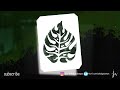 Watercolor Monstera Leaf | Chill Procreate video w/ lofi music
