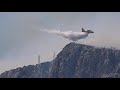 INTENSE FIREFIGHTING ACTION! - Canadair CL-415 Water Bomber - Croatian Air Force