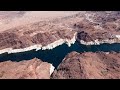 Colorado River Hoover Dam and Lake Mead from a Helicopter May 12 2022