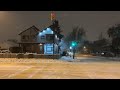 【4K】Snowy Walk in East Vancouver |White Christmas| Canada Winter Snow Walk and Snow Footsteps Sound