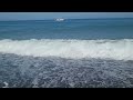 The sound of sea ⛵🌊#kamari #greece #santorini
