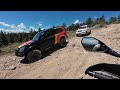 Aprilia Tuareg 660 | Breaking my skid plate on extreme terrain | Motoz Tractionator tires offroad