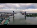 Walking Across The GOETHALS BRIDGE | Staten Island to New Jersey | 4K Walking