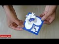 Easy and beautiful Greeting card for Mother's day  / Mother's day card making very easy Handmade
