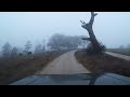 Suzuki Jimny wet weather drive Dash Cam