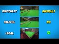 Snooker Banned Shots Explained
