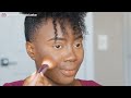 The Easy Hairstyle On Short 4C Natural Hair For Summer - Curly Bangs